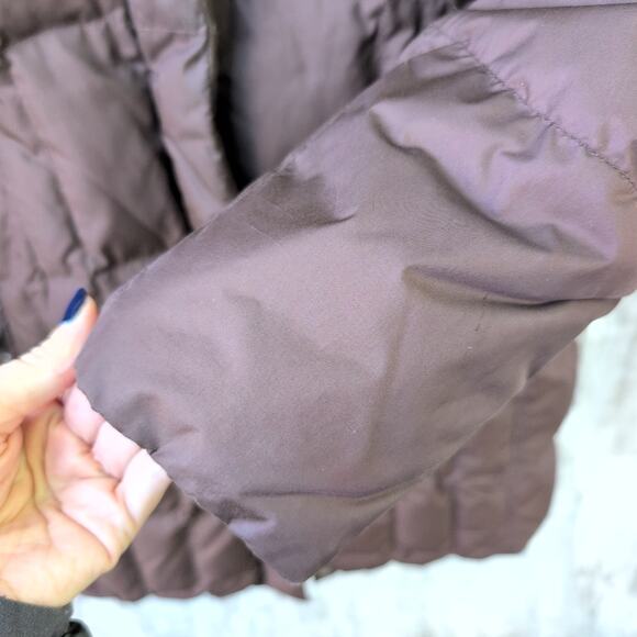 - SOLD- Eddie Bauer GooseDown Parka Faux FurLined Detachable Hood Women's Medium - Picture 2 of 11